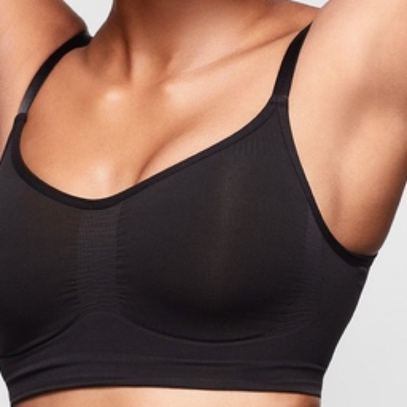 SKIMS Seamless Bralette, Size SMALL, ONYX - Picture 7 of 9